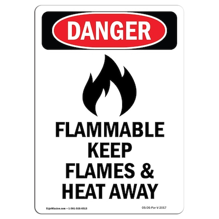 Signmission Safety Sign, OSHA Danger, 14" Height, Aluminum, 1014-V-2017, Portrait OS-DS-A-1014-V-2017